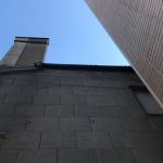 漏水が発生する雨樋の様子