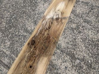 佐倉市　貫板の傷み