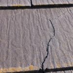 ひび割れたスレート