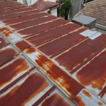 トタン屋根の錆