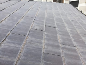 スレートの色褪せ