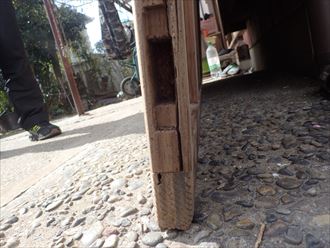 木更津市　戸車の欠損