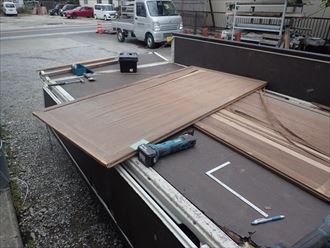 木更津市　雨戸回収