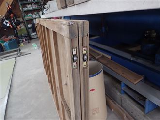 木更津市　戸車交換後