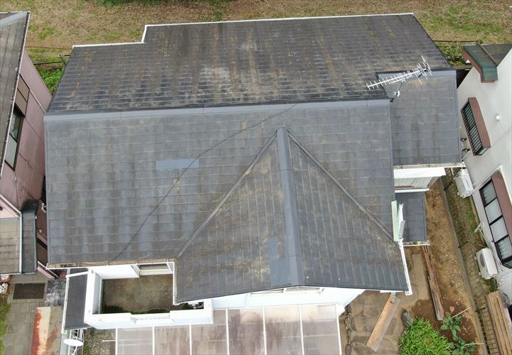 八街市　工事後のドローン撮影