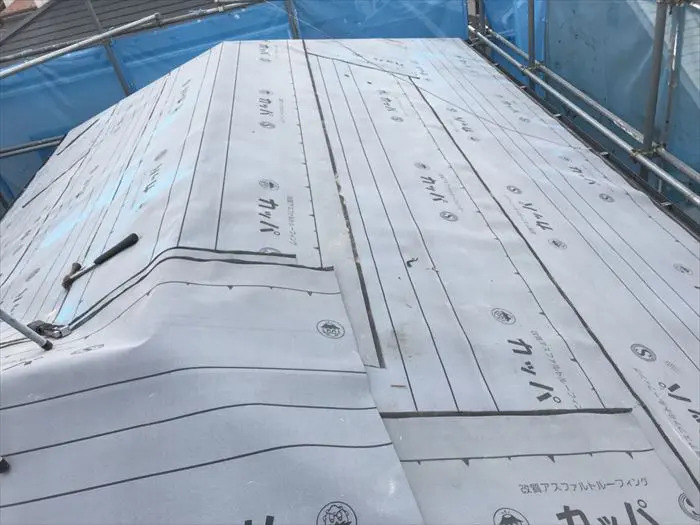 防水紙（ルーフィング）