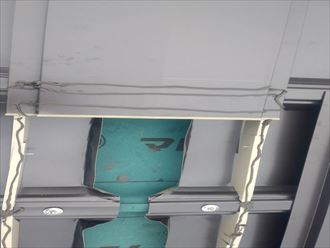 茂原市　棟板金の設置