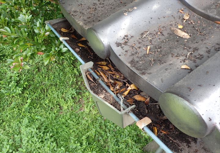 木更津市　集水マスの詰まり