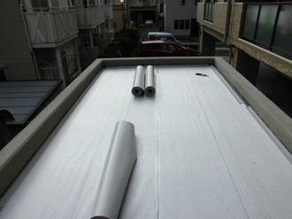 塩ビシートで防水工事！雨漏りリスクを無くしましょう！