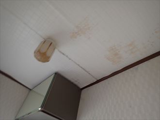 木更津市　室内の雨漏り状況
