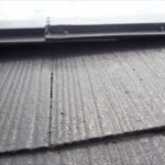 佐倉市　棟板金の隙間