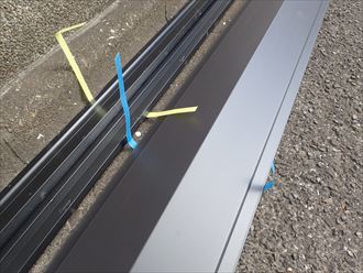 佐倉市　新しい棟板金と樹脂製貫板