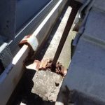 茂原市　雨樋の金具の状態