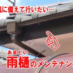 台風前に備えたい！雨樋のメンテナンスと被害後の修復方法をご案内！
