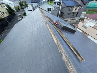 佐倉市　既存棟板金・貫板の撤去