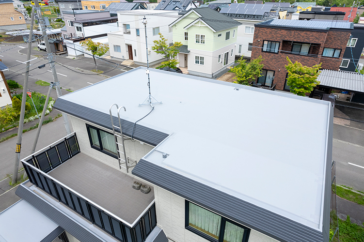 陸屋根のある住まい