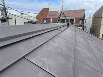 棟板金に浮き無し