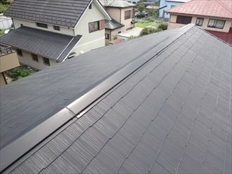市原市　他社で施工後の屋根