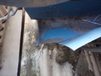 君津市　雨樋の状態