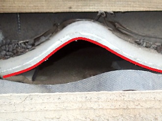 かわらU　空気層