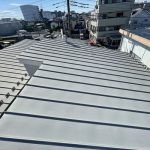 立平葺きの屋根