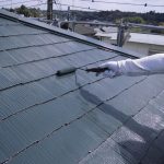 金属屋根の塗装