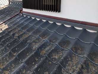 下屋根　漆喰はＯＫ