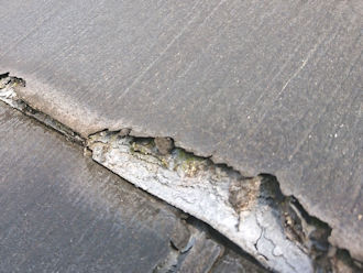 パミール　剥離例