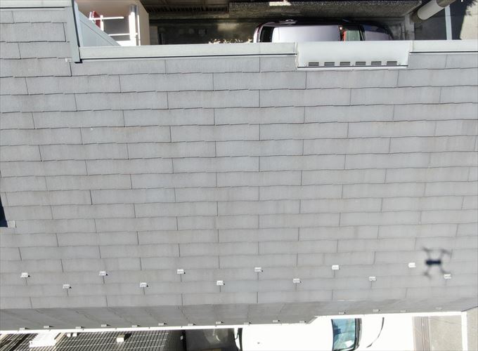 屋根の破損はありません