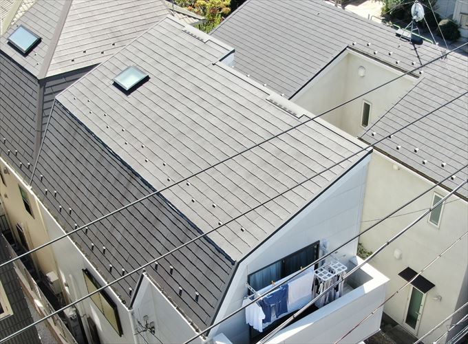 屋根ドローン調査