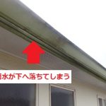 鼻隠しとの間に隙間