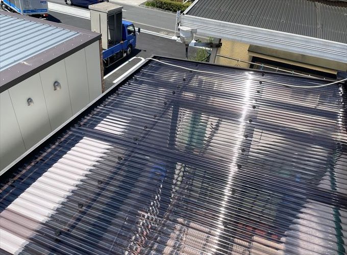 5山ごとにフックで固定を行います