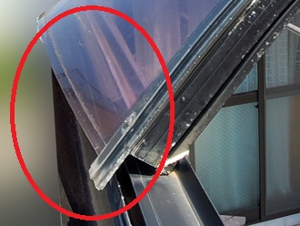 屋根押さえ　フレーム