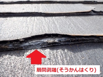 パミール　層間剥離