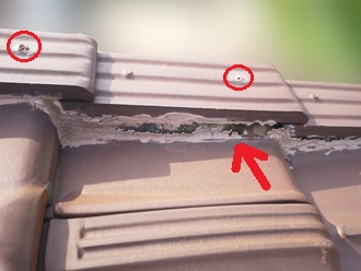 ケラバシーリング劣化