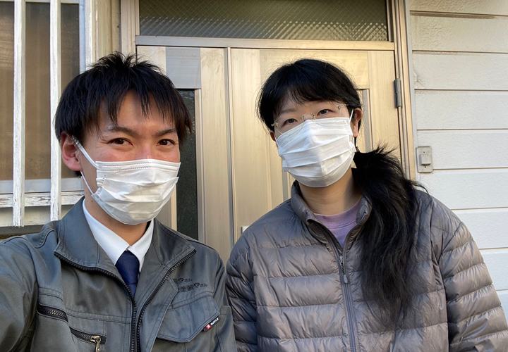 ガルバリウム鋼板屋根材を使用した瓦屋根の葺き替え工事をご依頼いただいたS様