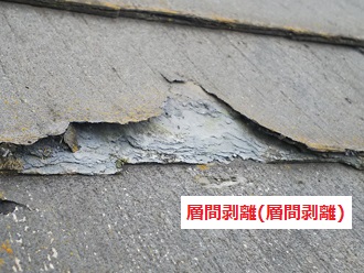 層間剥離