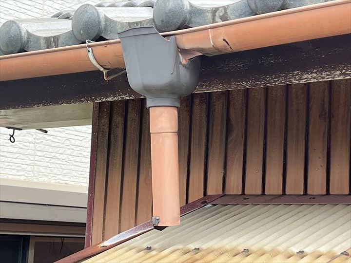 雨樋の破損
