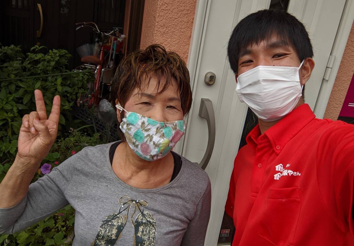 金属屋根材「ローマン」を使用した葺き替え工事をご依頼頂いたD様