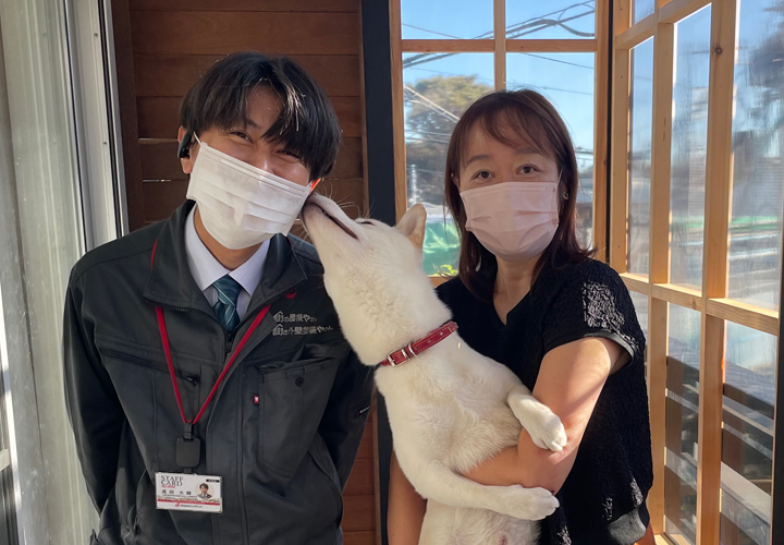 「エコグラーニ」を使用した屋根カバー工事をご依頼頂いたW様