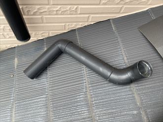 樋の破損はありません