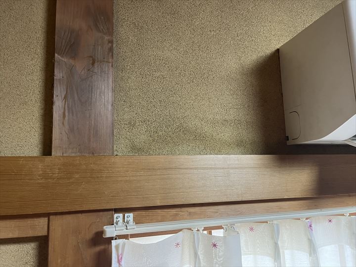 室内の雨漏り
