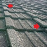 プレセメント瓦　ズレ