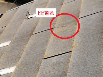 グリシェイドNEO　ヒビ割れ