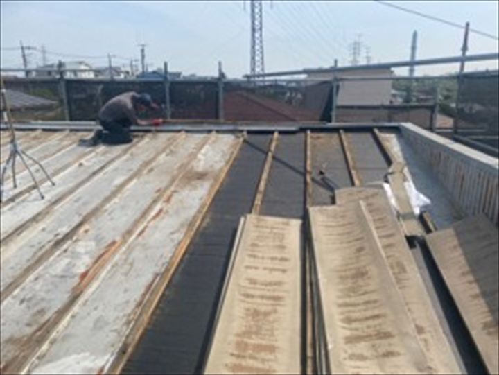 屋根葺き替え工事