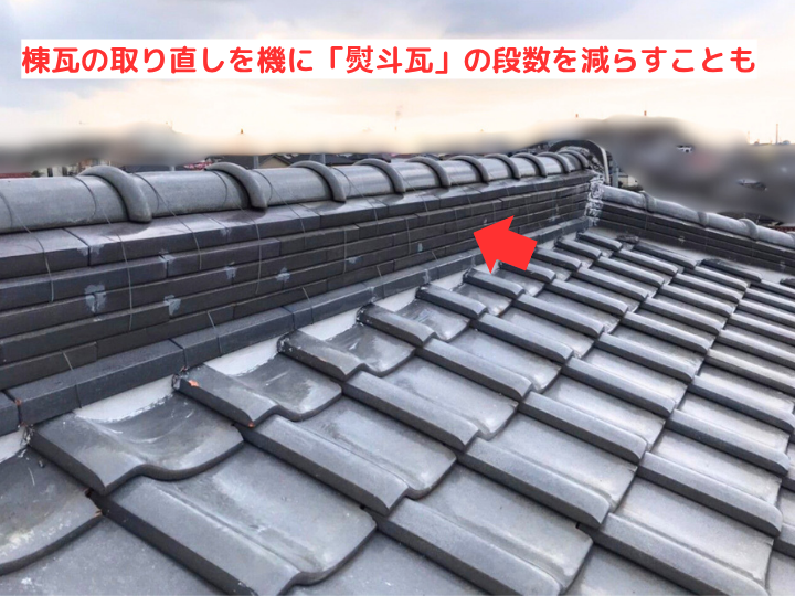 メンテナンスを機に減段