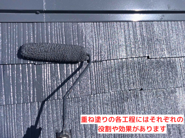 重ね塗りの効果・役割