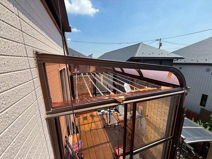 割れて落下してしまったケース