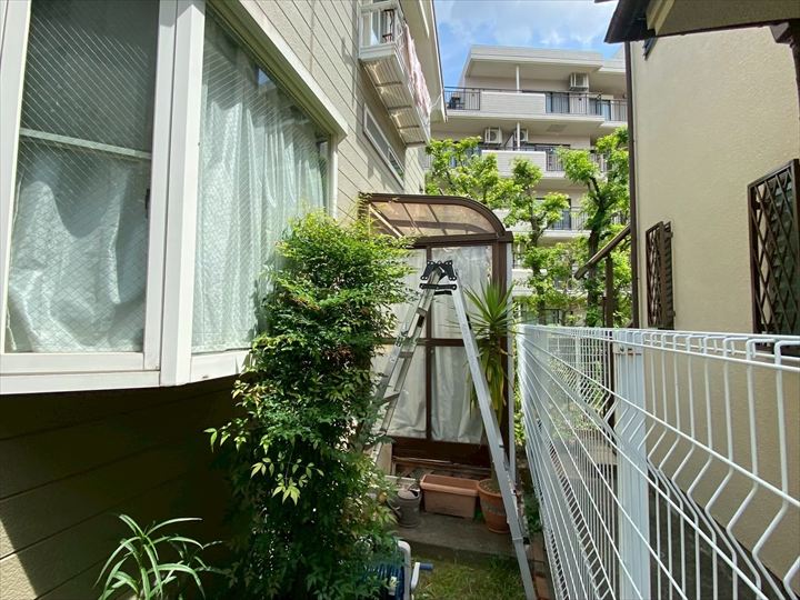 サンルームからの雨漏りでご相談をいただきました