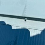 棟板金の釘浮き